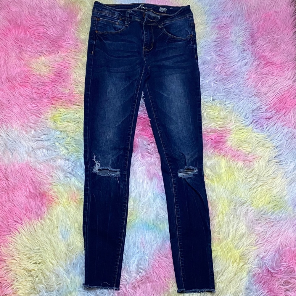 Almost Famous Dark Blue Skinny Jeans